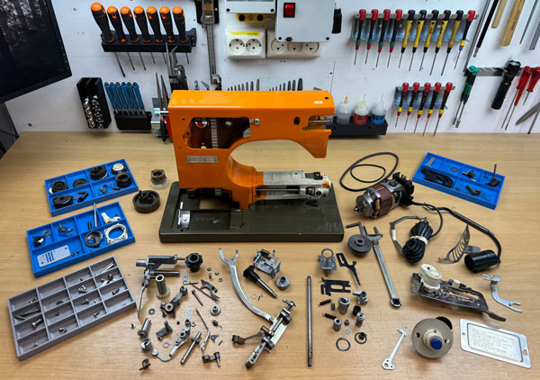 Restaurering av en Husqvarna 6430 fra 1977