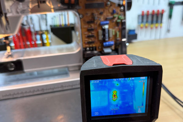 Feilsøking med termokamera